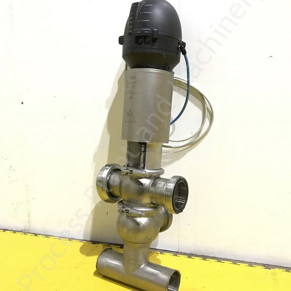 2.5 inch 4-Port Alfa Laval Actuated Valve with ThinkTop